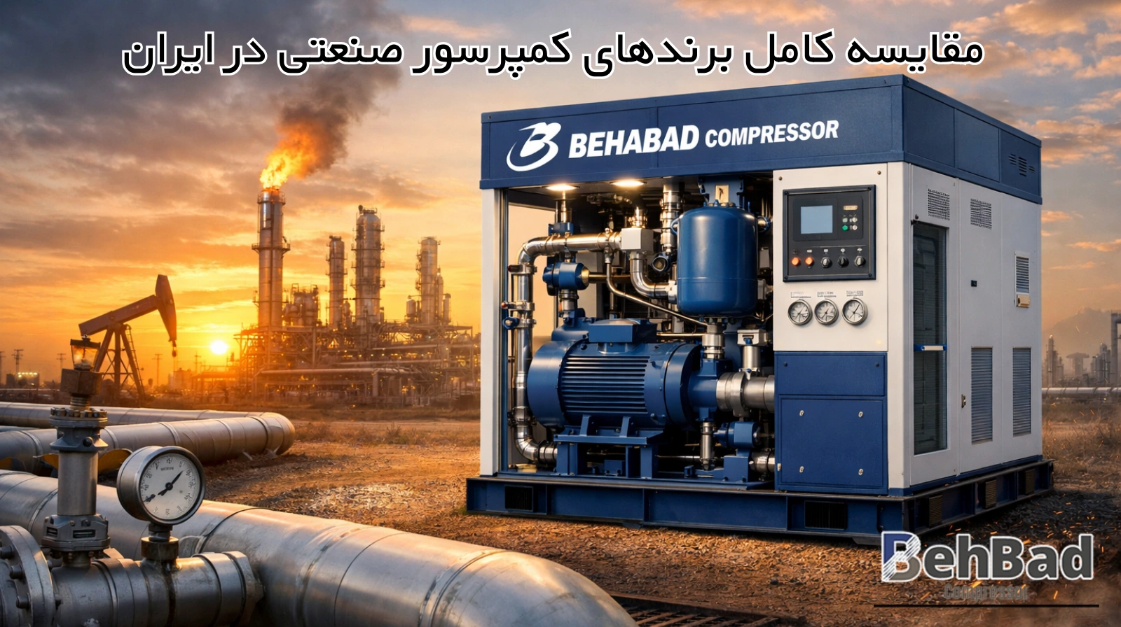 /images/82074115819249مقایسه کامل برندهای کمپرسور صنعتی در ایران.webp